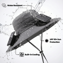 Load image into Gallery viewer, BreezeBoss™ - Solar Sun Hat
