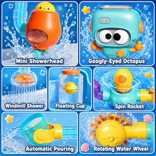 Load image into Gallery viewer, SplashBot™ - Kids Water Pipe Building Kit