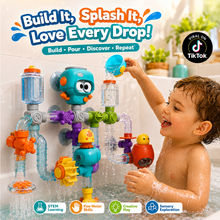 Load image into Gallery viewer, SplashBot™ - Kids Water Pipe Building Kit
