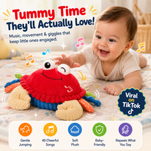 Load image into Gallery viewer, CrawlyCrab™ — Tummy Time Just Got Fun