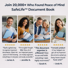 Load image into Gallery viewer, SafeLife™ Document Book