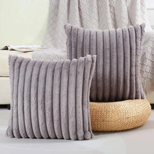 Load image into Gallery viewer, Meadow House™ - Plush Ribbed Cushion Cover