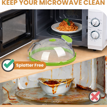 Load image into Gallery viewer, PureCover™ - Microwave Splatter Cover
