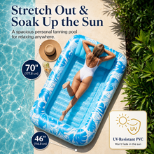 Load image into Gallery viewer, SunSoak™ - The Inflatable Tanning Pool
