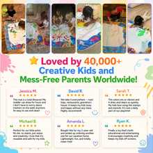 Load image into Gallery viewer, AquaDoodle™ - Actual Mess Free Water Doodle Mat
