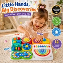 Load image into Gallery viewer, BusyBoard™ - Multi Sensory Baby Board
