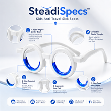 Load image into Gallery viewer, SteadiSpecs™ - Kids Anti Travel Sick Specs
