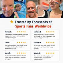Load image into Gallery viewer, FanStripe™ Face Paint - Flag Face Paint
