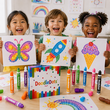Load image into Gallery viewer, DoodleDots™ – Kids Dot Marker Art Set
