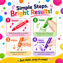 Load image into Gallery viewer, DoodleDots™ – Kids Dot Marker Art Set
