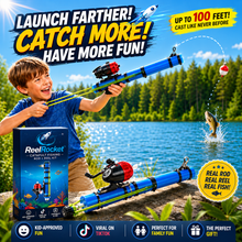 Load image into Gallery viewer, ReelRocket™ - Catapult fishing rod + reel kit
