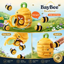 Load image into Gallery viewer, BayBee Beehive™ – Sensory bees for curious little hands
