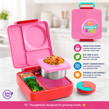 Load image into Gallery viewer, TempPack Kids™ - Insulated Bento Lunch Box
