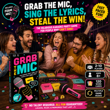 Load image into Gallery viewer, Grab The Mic – Family Karaoke Board Game
