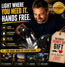 Load image into Gallery viewer, HandyBeam™ - Flashlight Gloves
