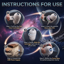 Load image into Gallery viewer, GalaxyGlow™ - Projector Night Light
